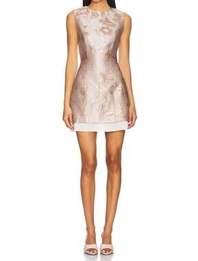 NEW ANNA QUAN mabel mini dress in rosewater